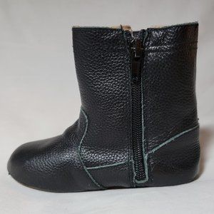 Black riding boot